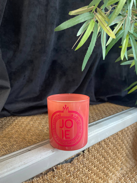 Candle - "Word" Collection: Love - Red