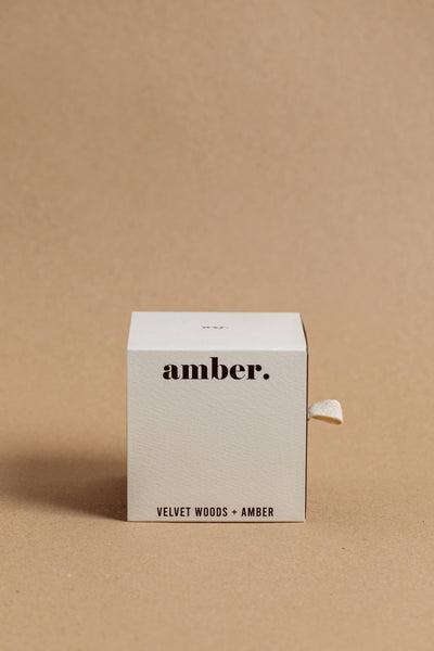 Amber 5oz Candle - Velvet Woods & Amber