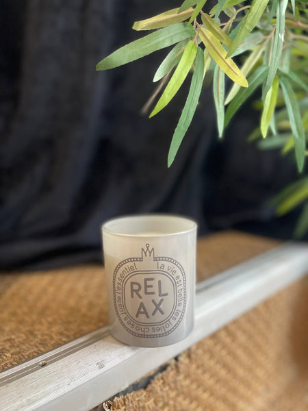 Candle - "Word" Collection: Love - Red