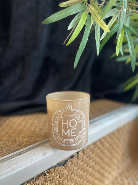 Candle - "Word" Collection: Thank you - Green