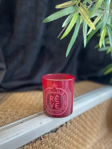 Candle - "Word" Collection: Dream - Bordeaux