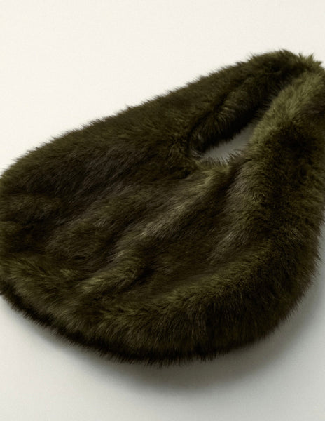FAUX FUR BAG