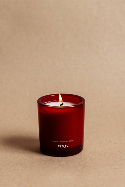 Roam mini. - 5.2oz candle - peach. hibiscus. pine.