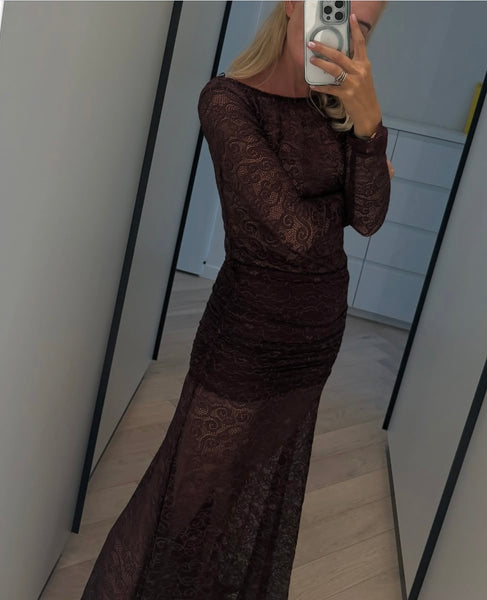 Lace Dreams – Bodysuit with Matching Skirt