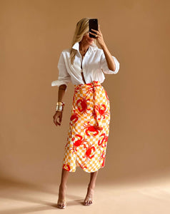 Crab wrap skirt