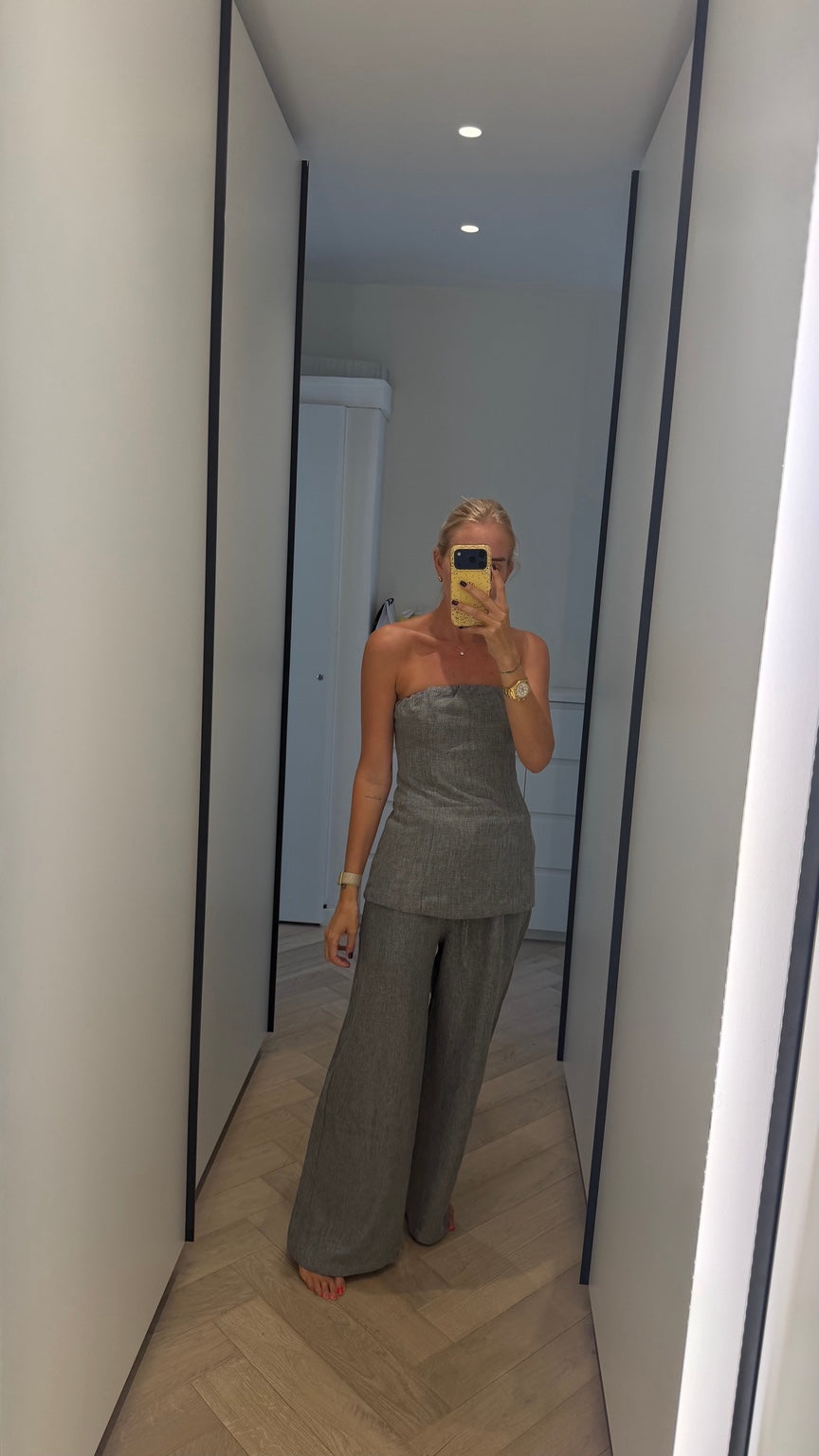 Alba Tailored Set front view