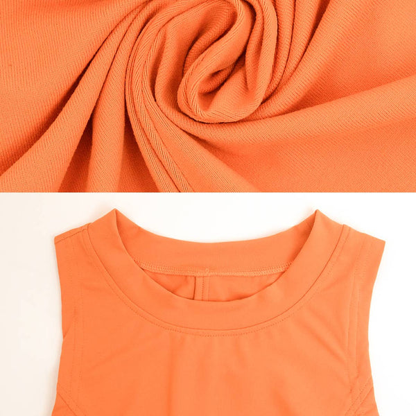 Women Fitness Elastic Crop Tank Top Sport Athletic Top: Purple / S