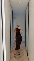 Cocoa Sienna Ruched Midi Dress full length