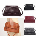 Elara Woven Flap Bag colour options