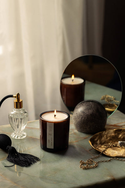 Amber 5oz Candle - Velvet Woods & Amber