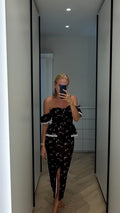 Flora Floral Midi Dress