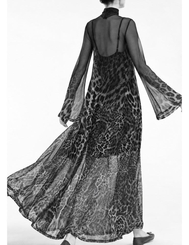 Lumina LD6355 military green maxi dress