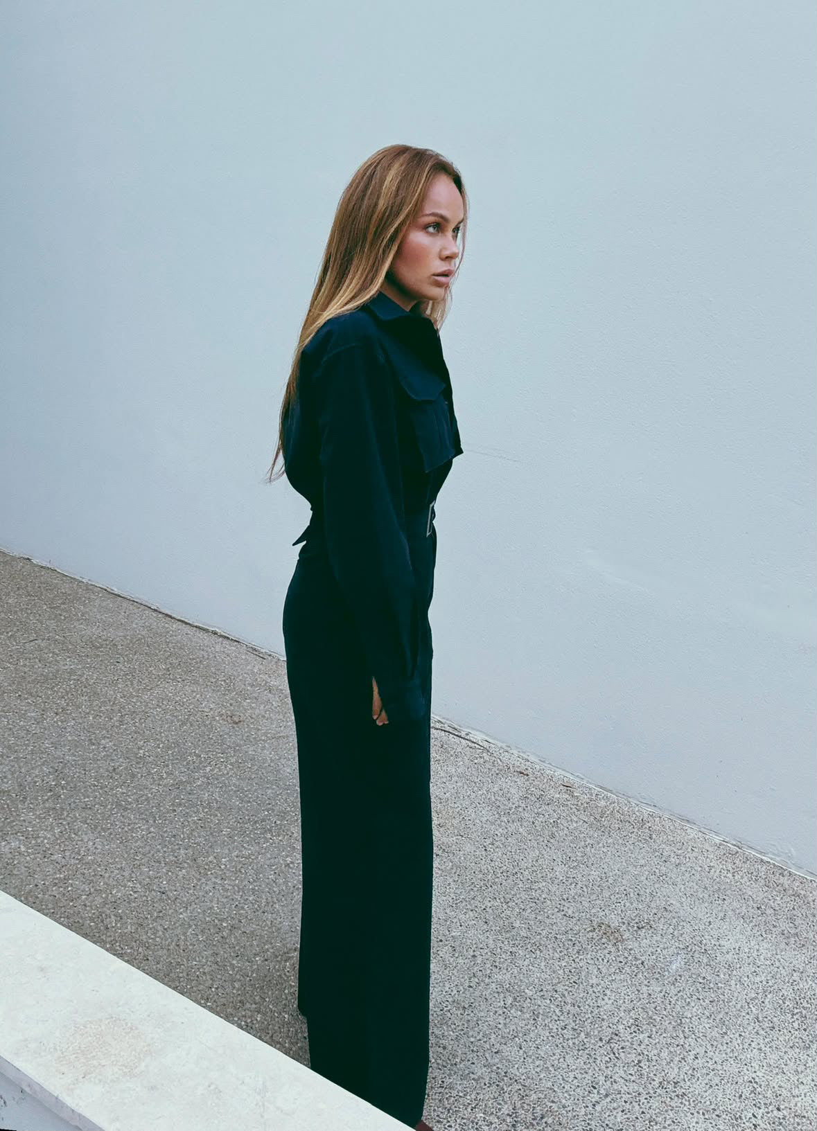 Midnight Utility Jumpsuit view 3