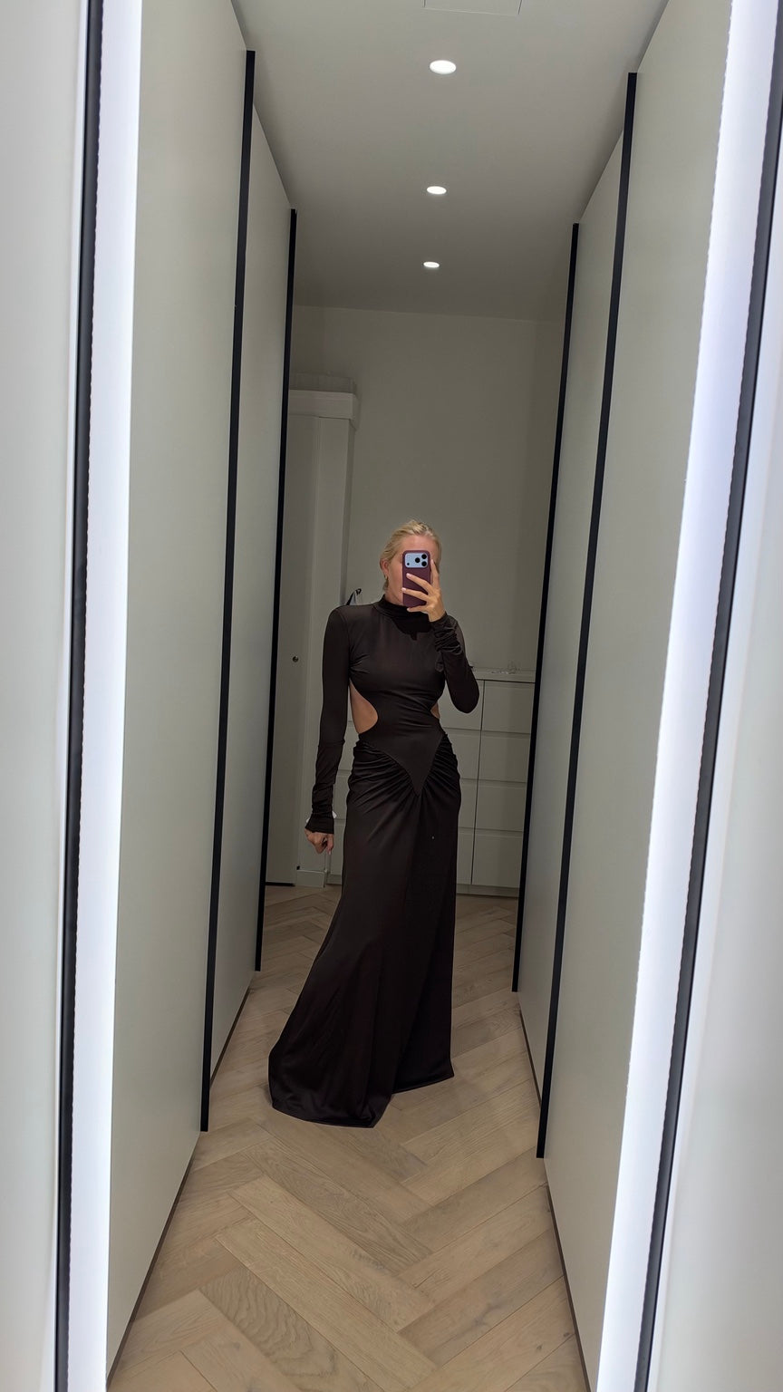 Seren Cut-Out Maxi Dress front view